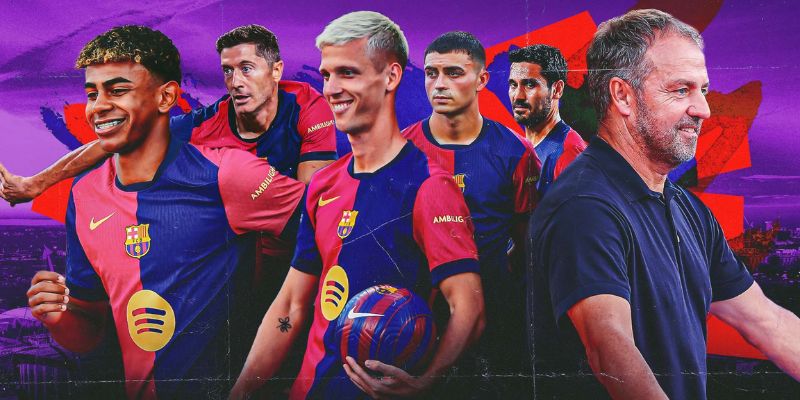 đội hình Barca 2025